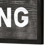 Gone Hunting Wood Novelty Wall Sign - 36" x 8"